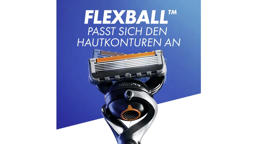 Gillette PROGLIDE Rasierer Flexball  mit 1ner Klinge