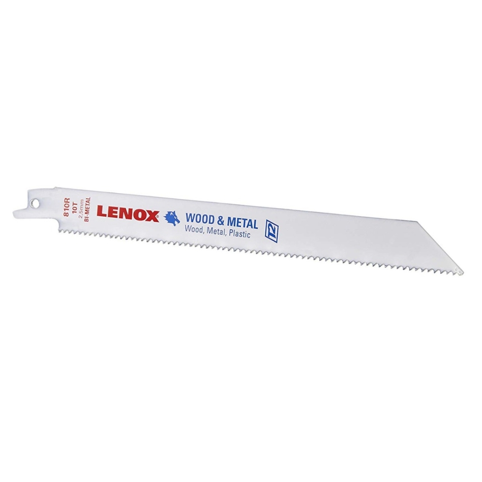 Lenox 20590B810R Kotúč do píly s vratným pohybom Powerblast Bimetal B810R 203x19x1,3 mm 10TPI 25 kusov