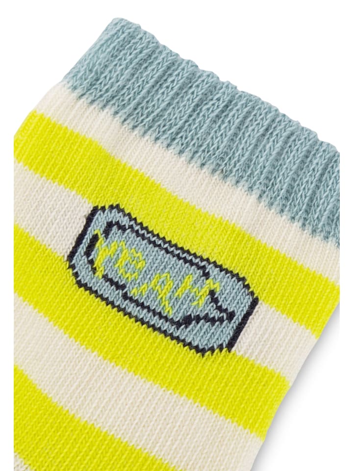 Sigikid Socken-Set 3er Sporty Dino in Blau/Gelb günstig kaufen