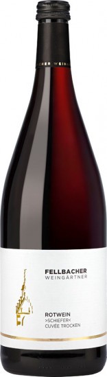 2020 Rotwein Cuveé Schiefer trocken 1,0 L - Fellbacher Weingärtner eG