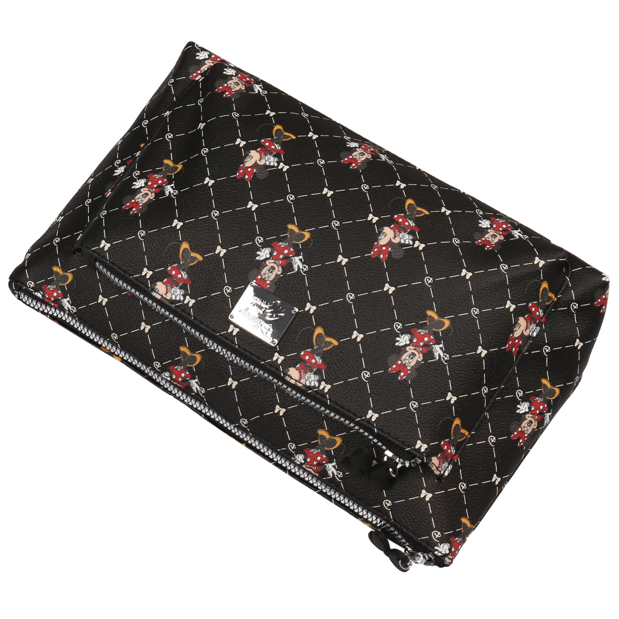 Sarcia.eu Kulturbeutel Minnie Mouse  schwarz Reise-Kulturtasche 31x19x10cm