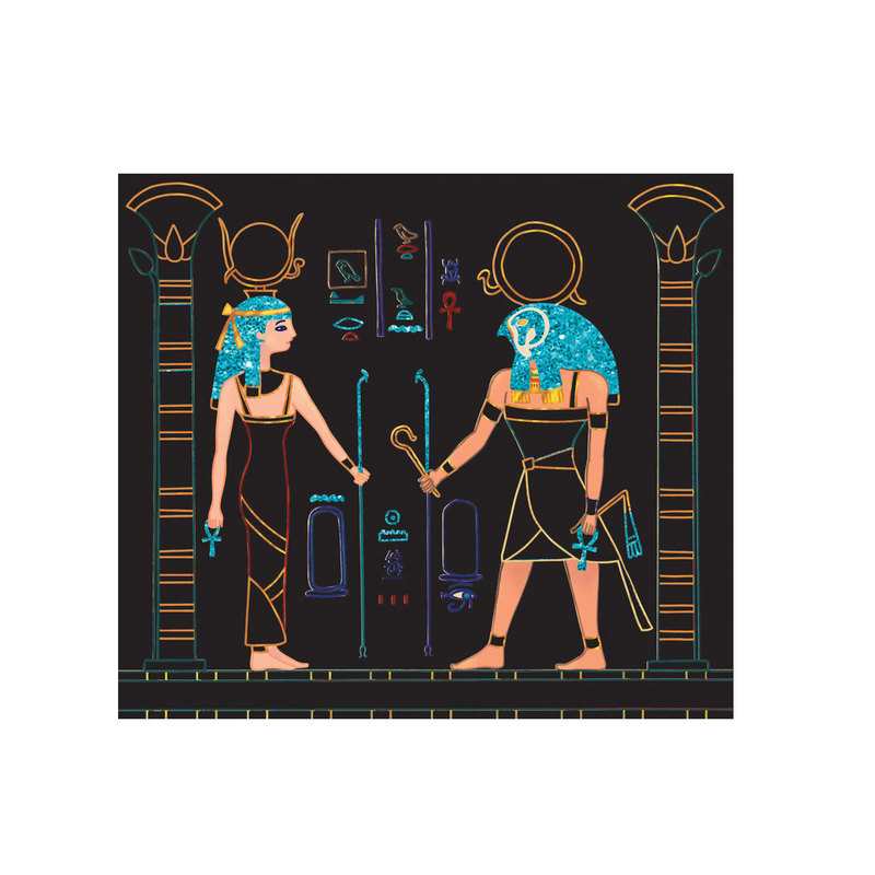 Ma pochette Egypte Cartes à gratter - Play Bac