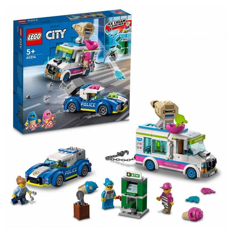 60314 Ice Cream Truck Police Chase V29 LEGO City
