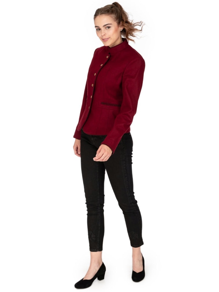 OS-Trachten Jacke 452002-3983 in mittelrot günstig kaufen
