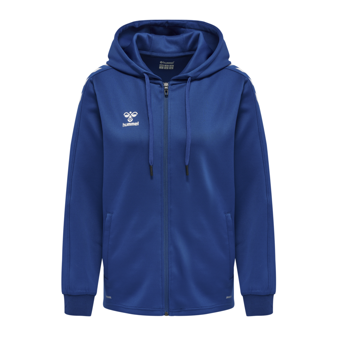 Hummel hmlCORE XK Kapuzenjacke Damen Blau F7045