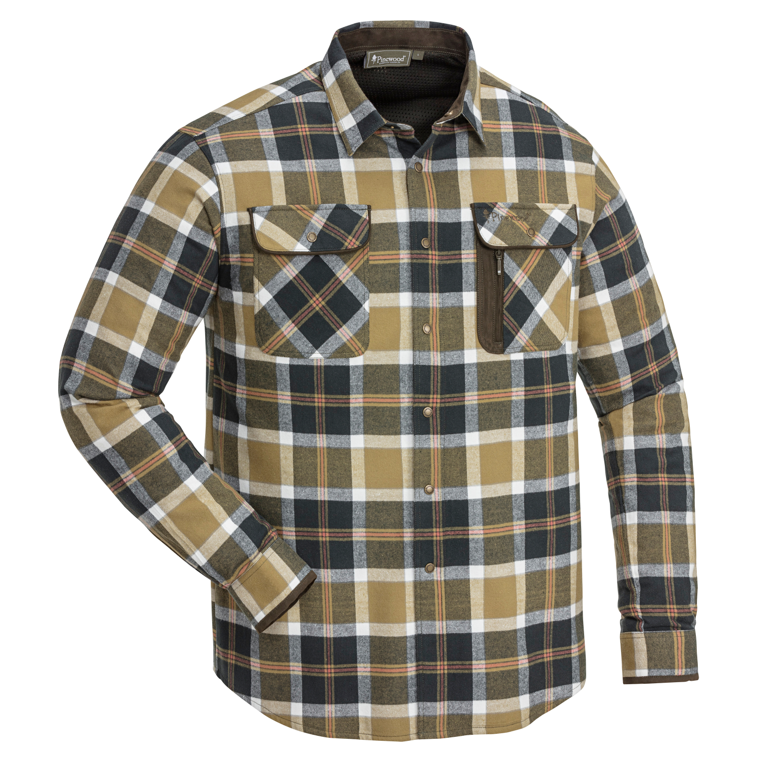 Pinewood Herren Flanellhemd Cornwall