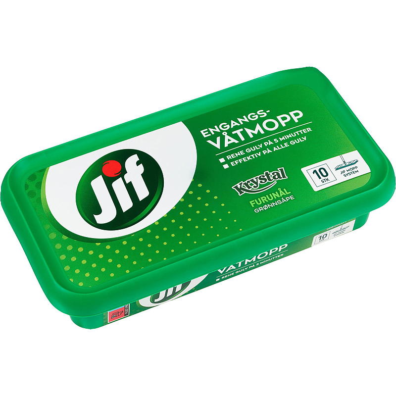 Jif Engangsmopp 10-pk Jif Krystal Furunål