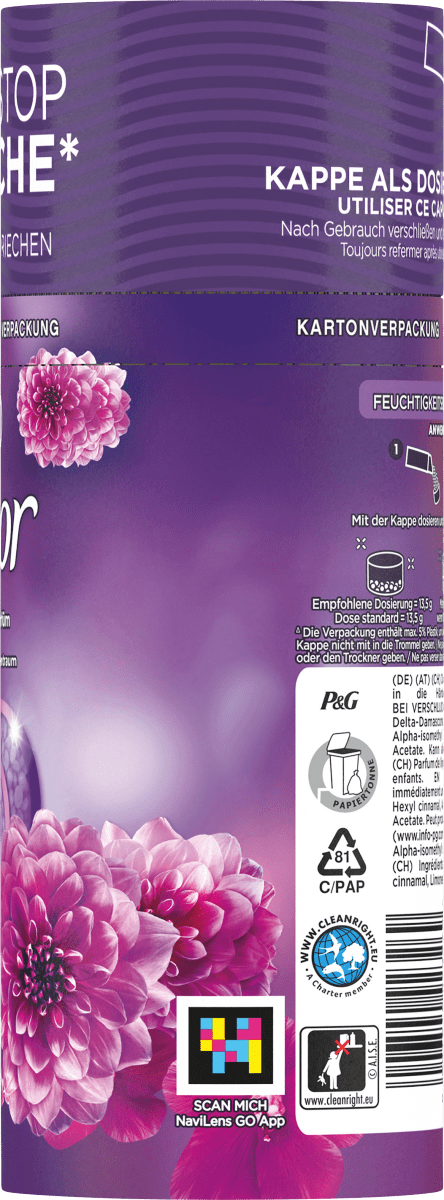 Wäscheparfüm Amethyst Blütentraum, 160 g