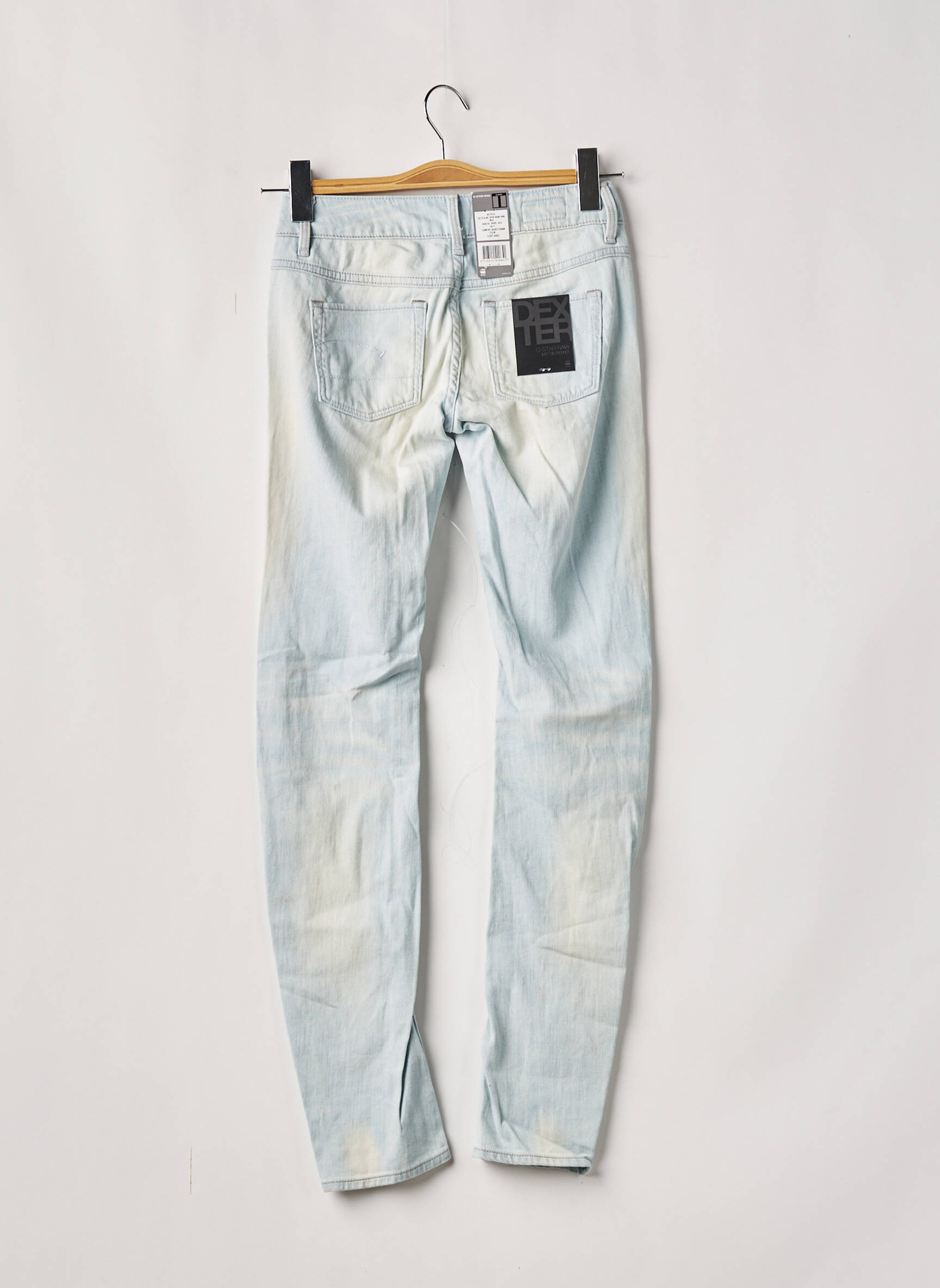 G Star Jeans Coupe Slim Femme couleur bleu