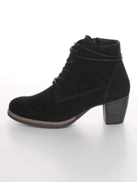 Schnürstiefelette mit auswechselbarem Fußbett