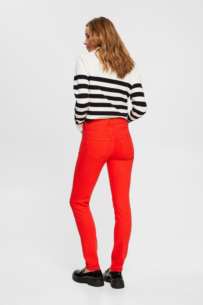 Mid-Rise-Stretchjeans in schmaler Passform