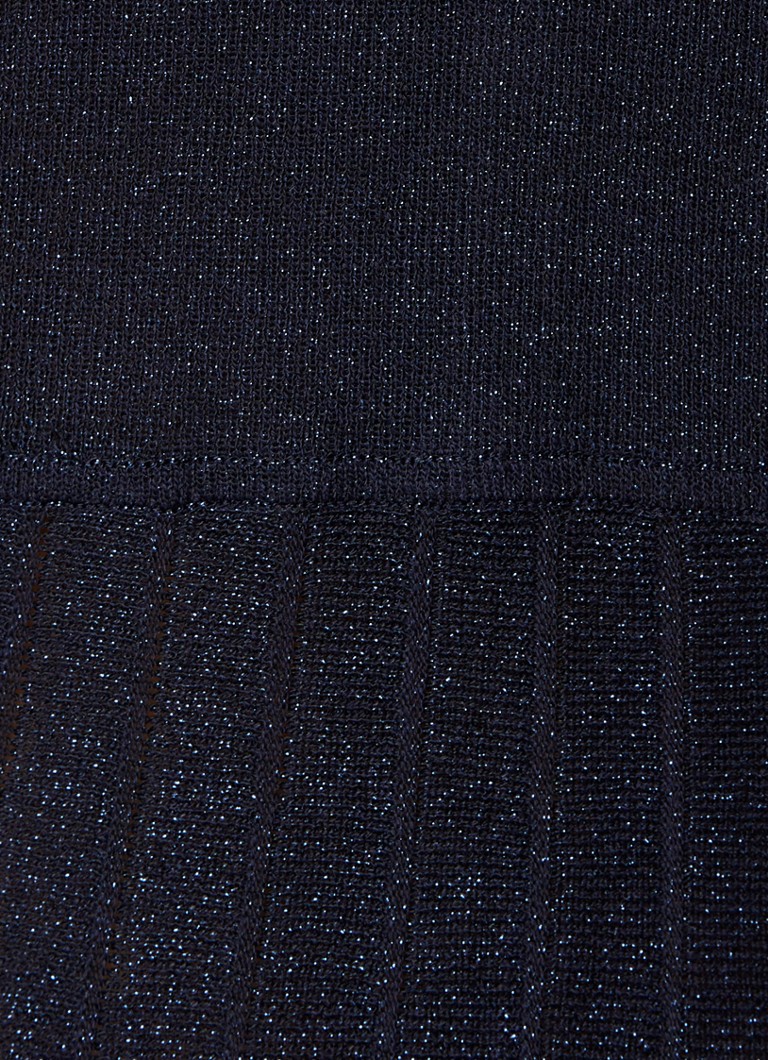 ba&sh  Beryle maxi blousejurk met lurex