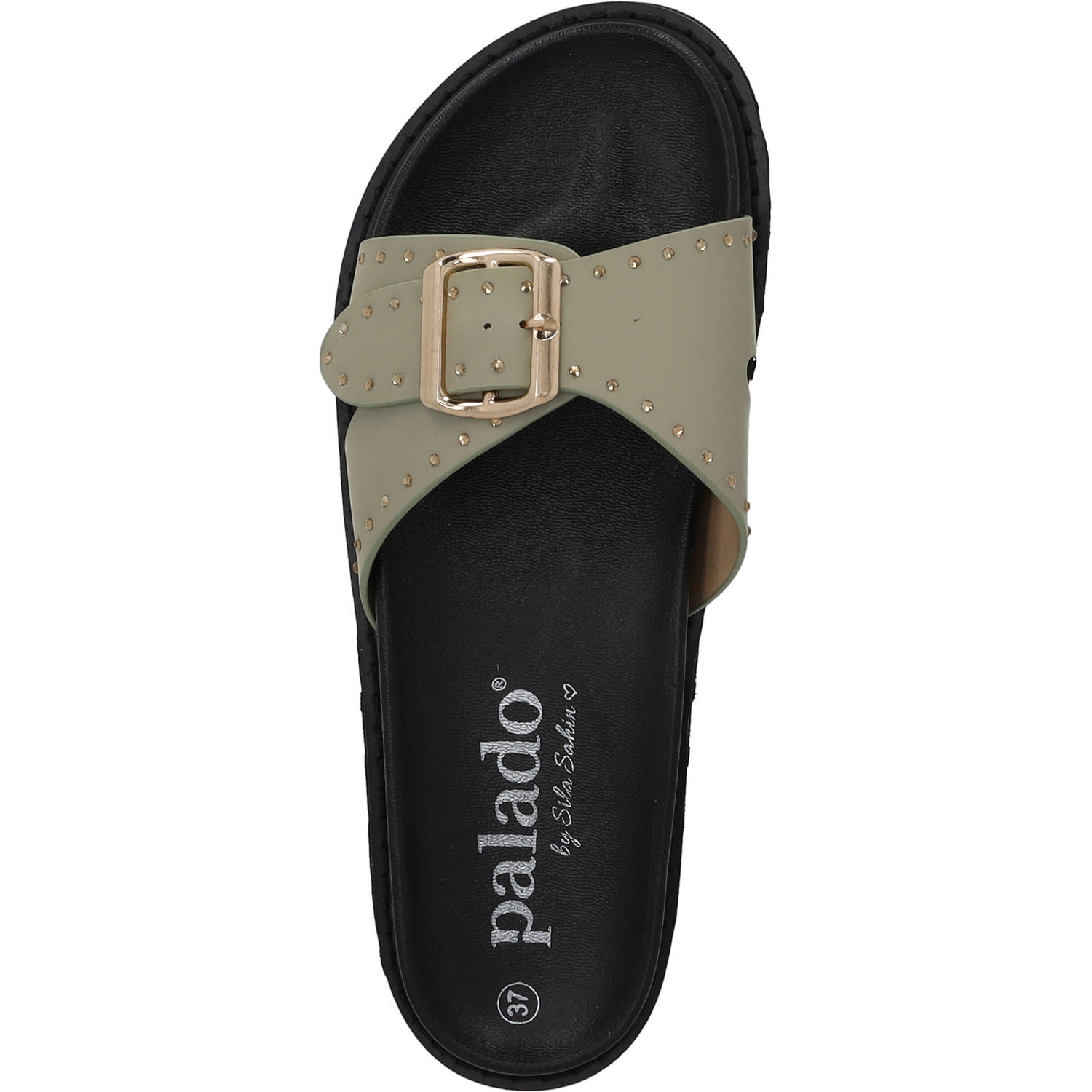 Palado Cirlo by Sila Sahin, Pantoletten & Badeschuhe, Damen, Khaki