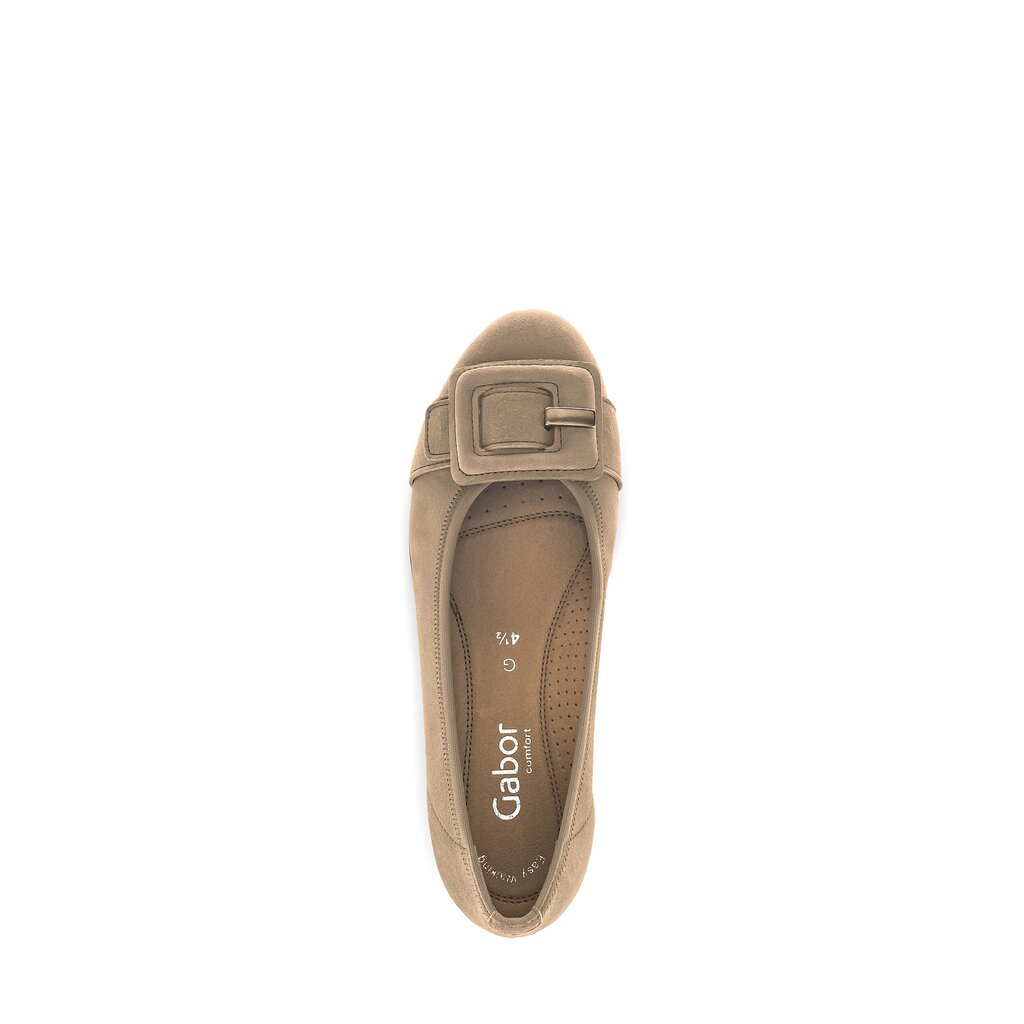 Gabor comfort Sportliche Ballerina braun