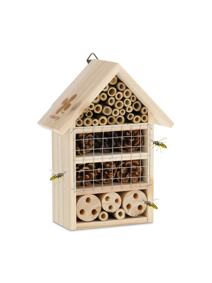 relaxdays Insektenhotel in Natur - (B)18 x (H)24 x (T)9 cm günstig kaufen onesize