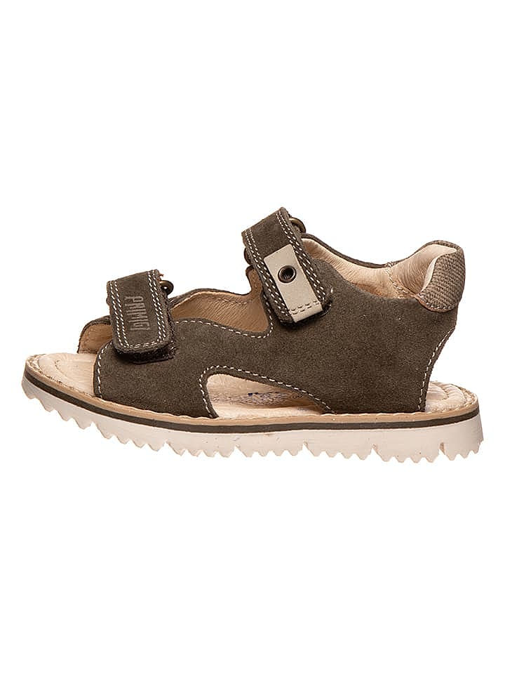 Primigi Leder-Sandalen in Khaki günstig kaufen 28