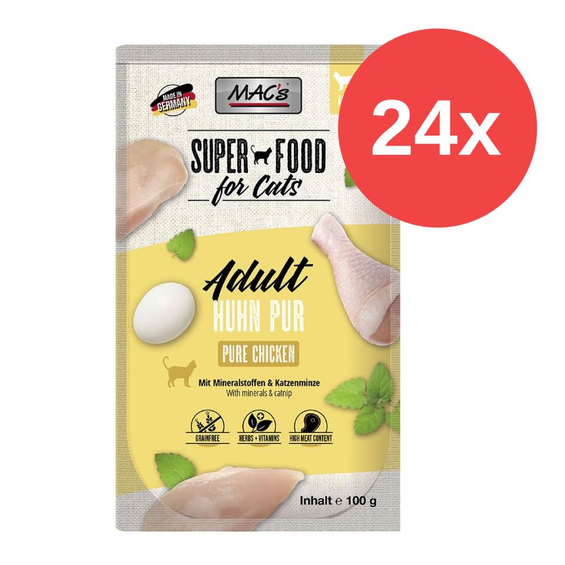 Sparpaket MAC´s Cat Pouch 24 x 100 g zu TOP-Preisen