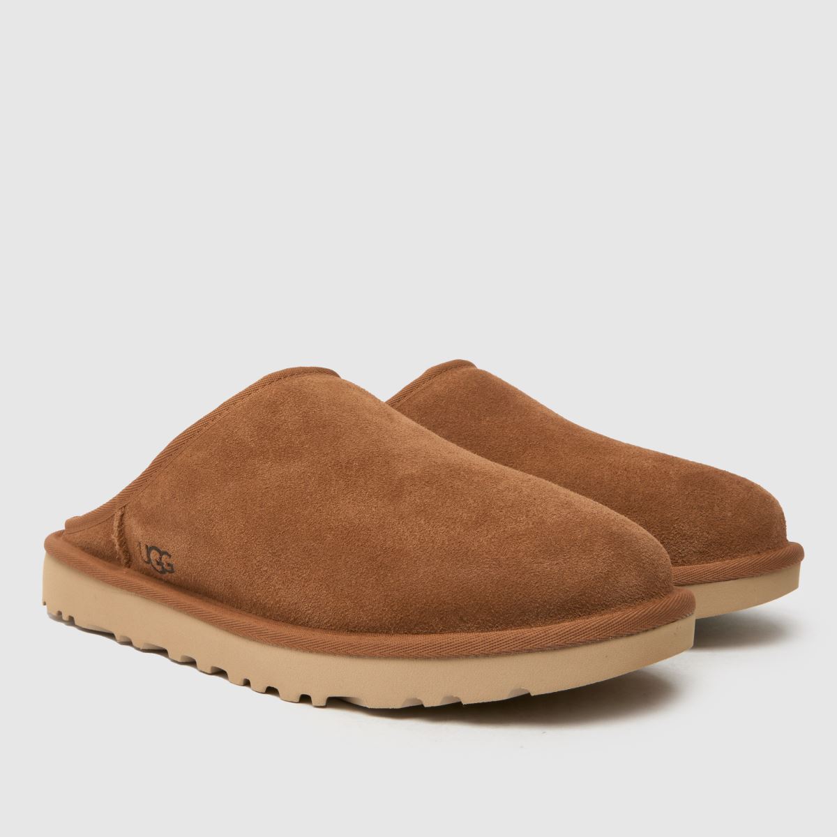 Klasické pantofle UGG v kaštanové barvě