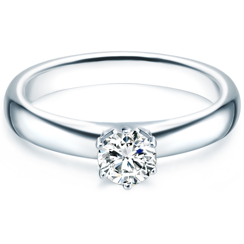 Trilani Bague en argent Argent sterling Oxyde de zirconium (CZ) en Argent Bague