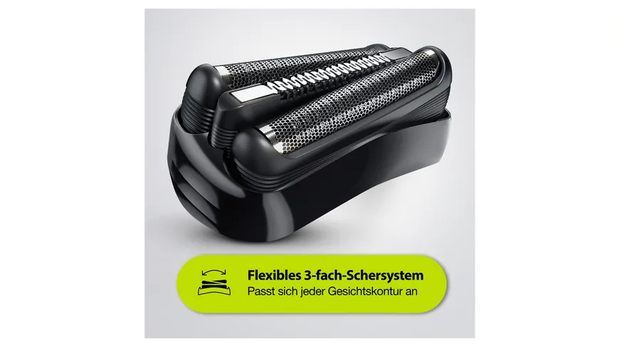 Braun Rasierer Series 3 schwarz