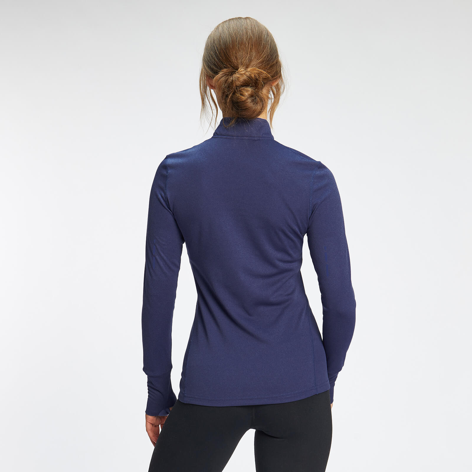 Haut à fermeture éclair ¼ coupe classique MP Power Ultra pour femmes – Bleu galaxie