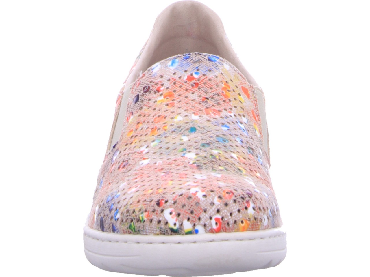 RIEKER Sportliche Slipper bunt