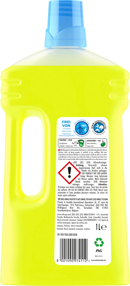 Allzweckreiniger Citrusfrische, 1 l