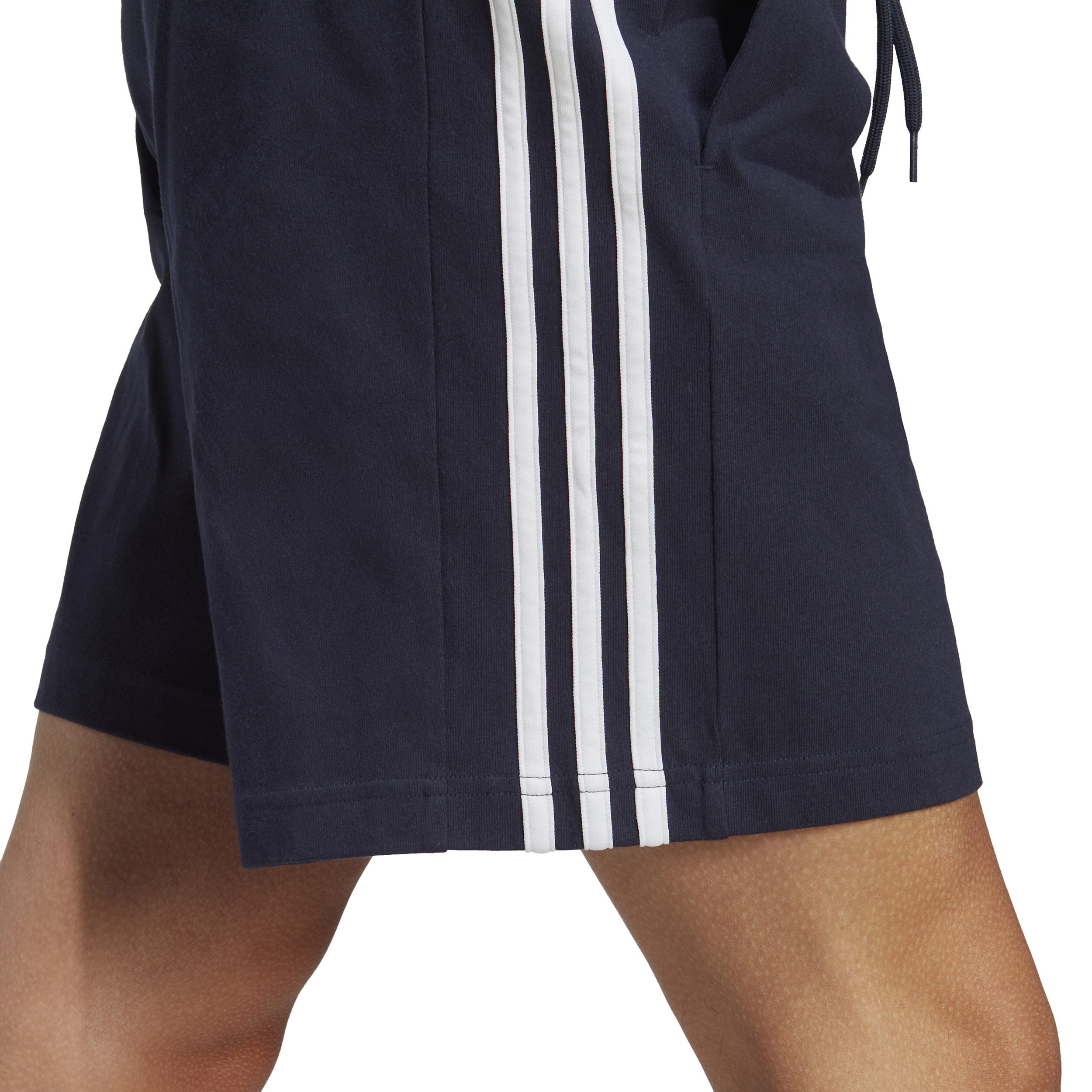 3 Stripes Single Jersey 7 Shorts Herren - Dunkelblau