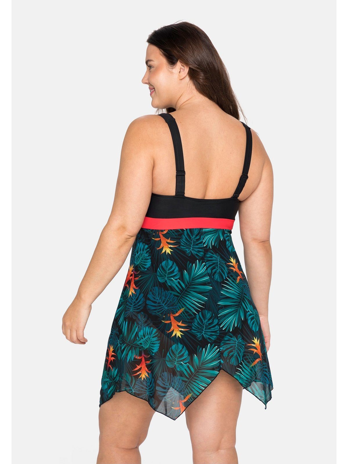 sheego by Joe Browns Badekleid Große Größen mit Hose und Shaping-Effekt