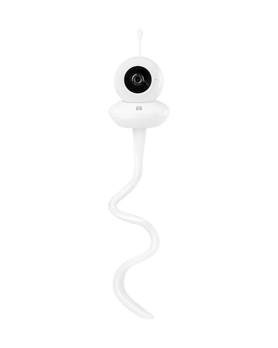 Kikkaboo Babyphone Babyphone Aneres, FHSS-Technologie, Schlaflieder, Nachtsicht, Alarm