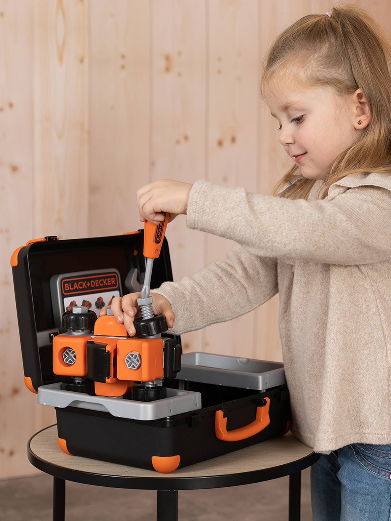 Smoby Spiel-Werkzeugkoffer B+D Bricolo Box SMOBY - schwarz