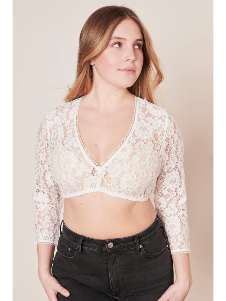 KRÜGER Dirndlbluse in Beige günstig kaufen 34