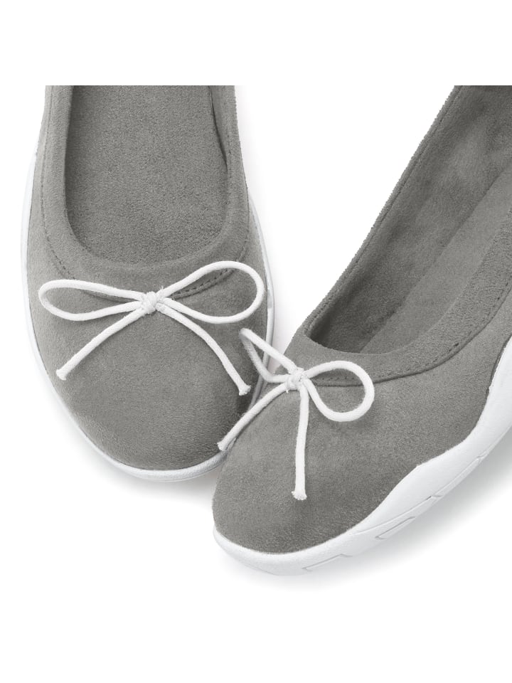 LASCANA Ballerina in hellgrau günstig kaufen