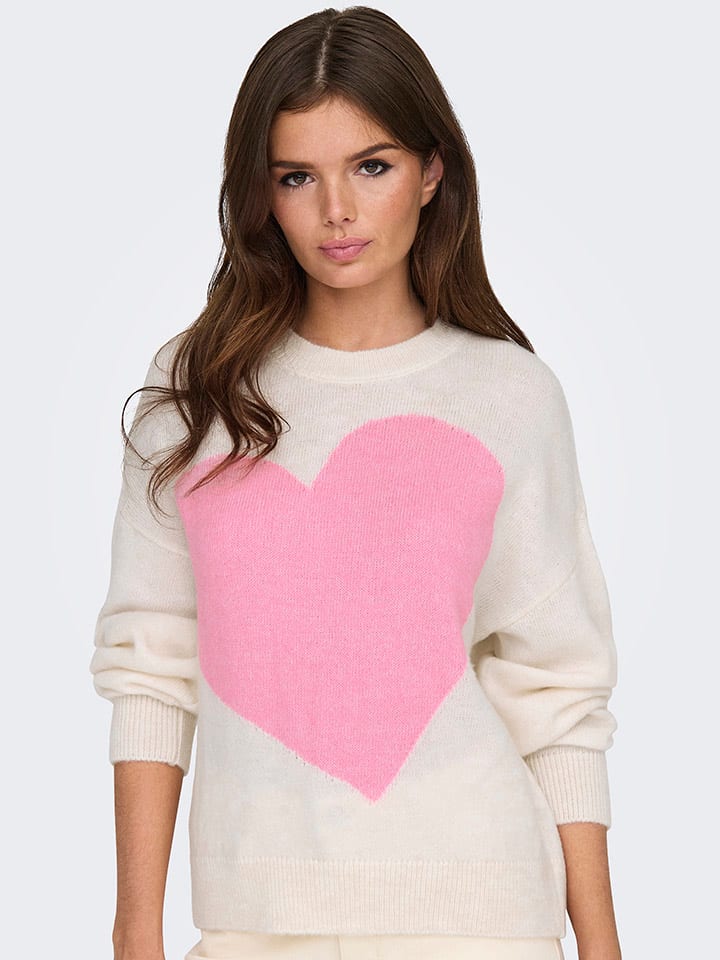 JDY Pullover in Creme günstig kaufen