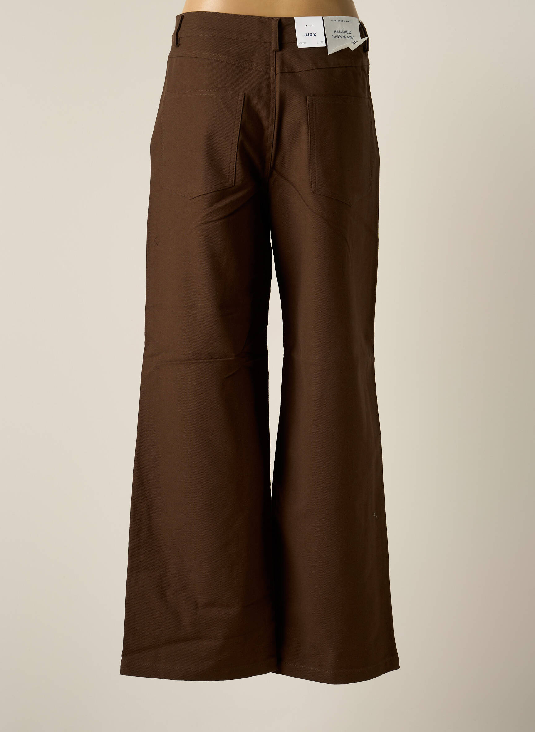 Jjxx Jeans Coupe Large Femme couleur marron