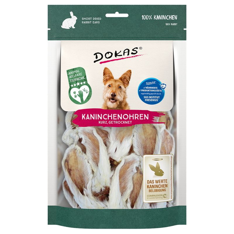 Dokas Kaninchenohren mit Fell
