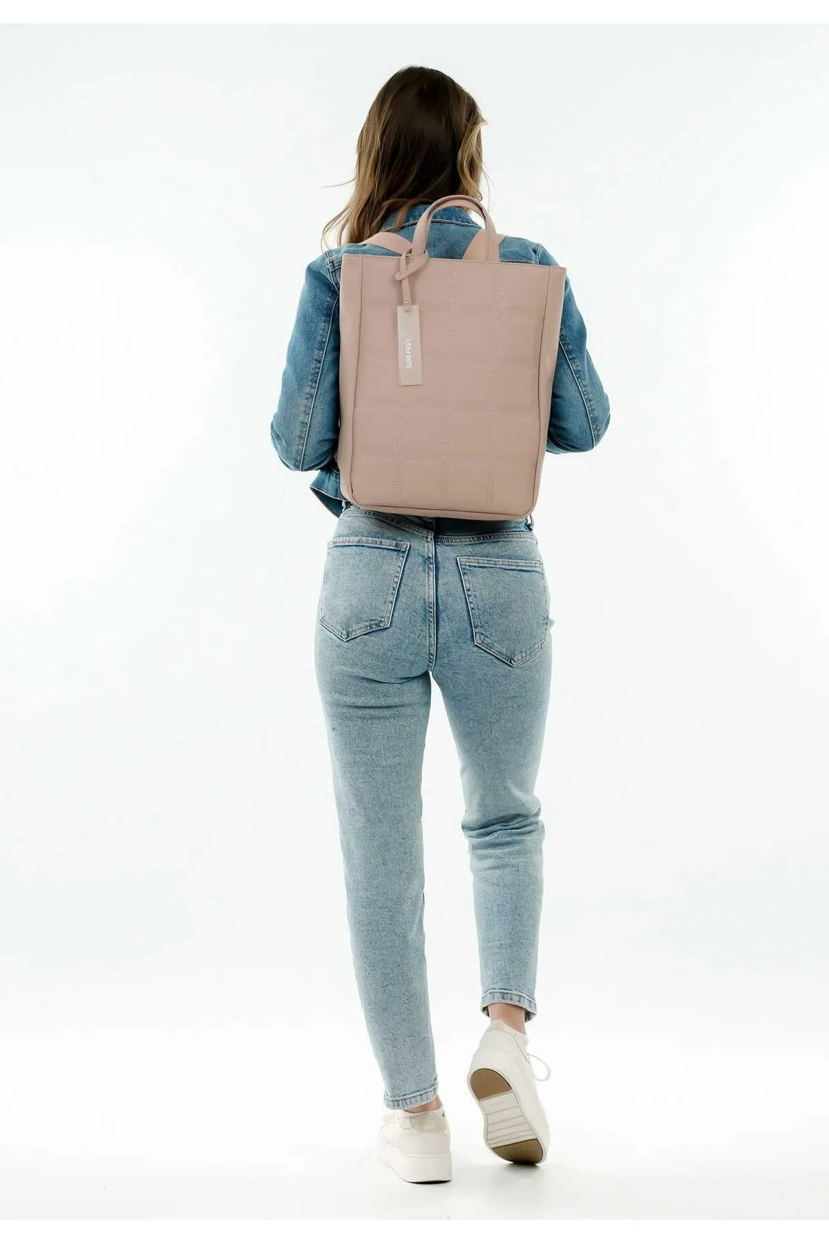 SURI FREY  Rucksack - Rosa - Unifarben