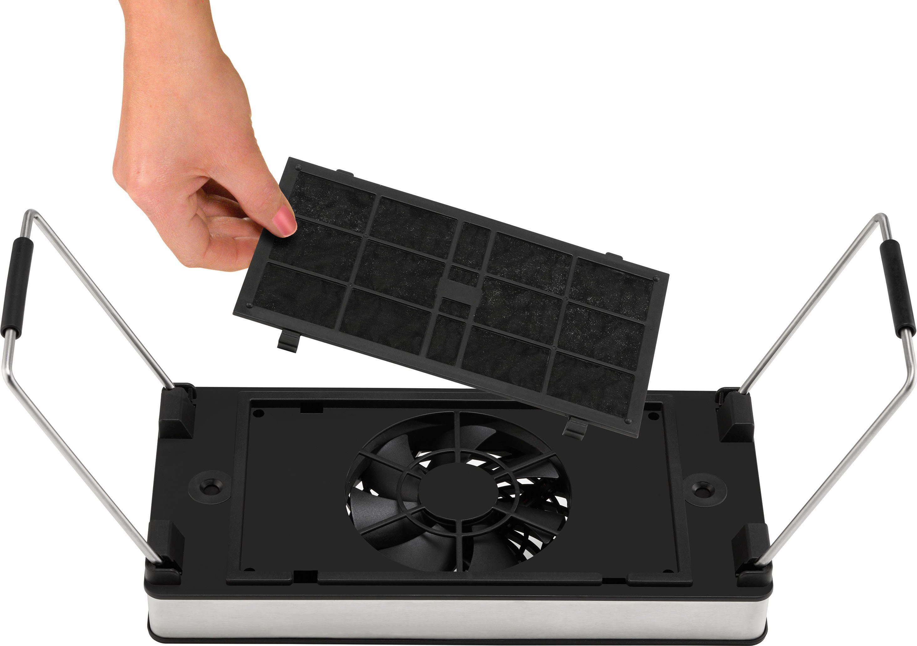Unold Raclette Smokeless 48785, 8 Raclettepfännchen, 1200 W