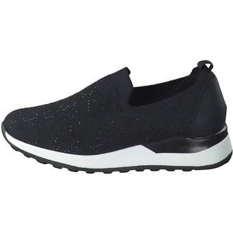 NONAMES Slip On Sneaker in schwarz