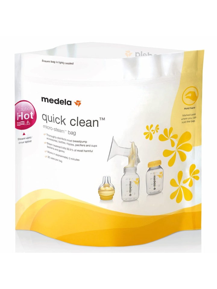 Medela Mikrowellen-Beutel 5er Pack Quick Clean in weiss günstig kaufen onesize