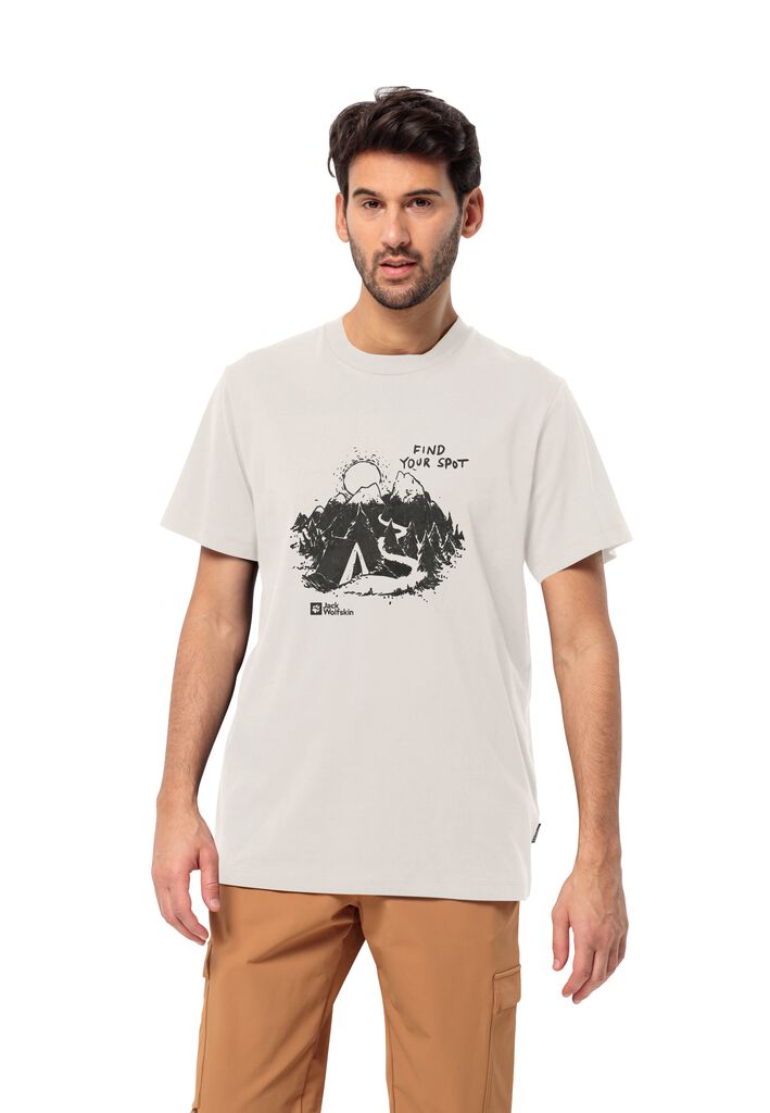 FIND YOUR SPOT T M T-Shirt aus Bio-Baumwolle Herren