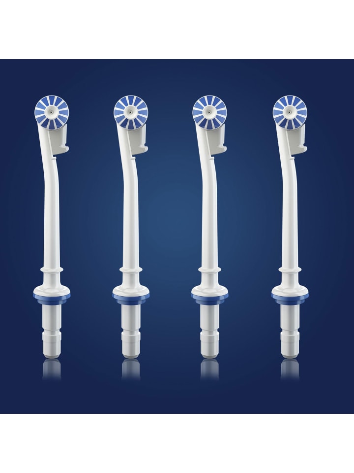 Oral-B 4 er-Set OxyJet 4er Ersatzdüsen weiss in Weiß günstig kaufen onesize