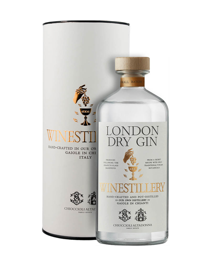 London Dry Gin Winestillery 0,7 ℓ, En Étui
