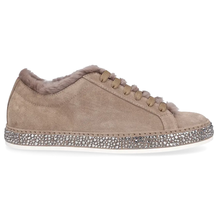 Le Silla - Sneaker low ANDREA Nubukleder - grau