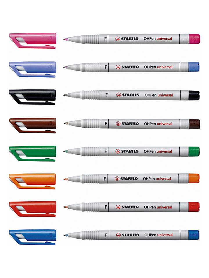 STABILO Folienstifte ''OhPen universal'' - 8 Stück günstig kaufen onesize