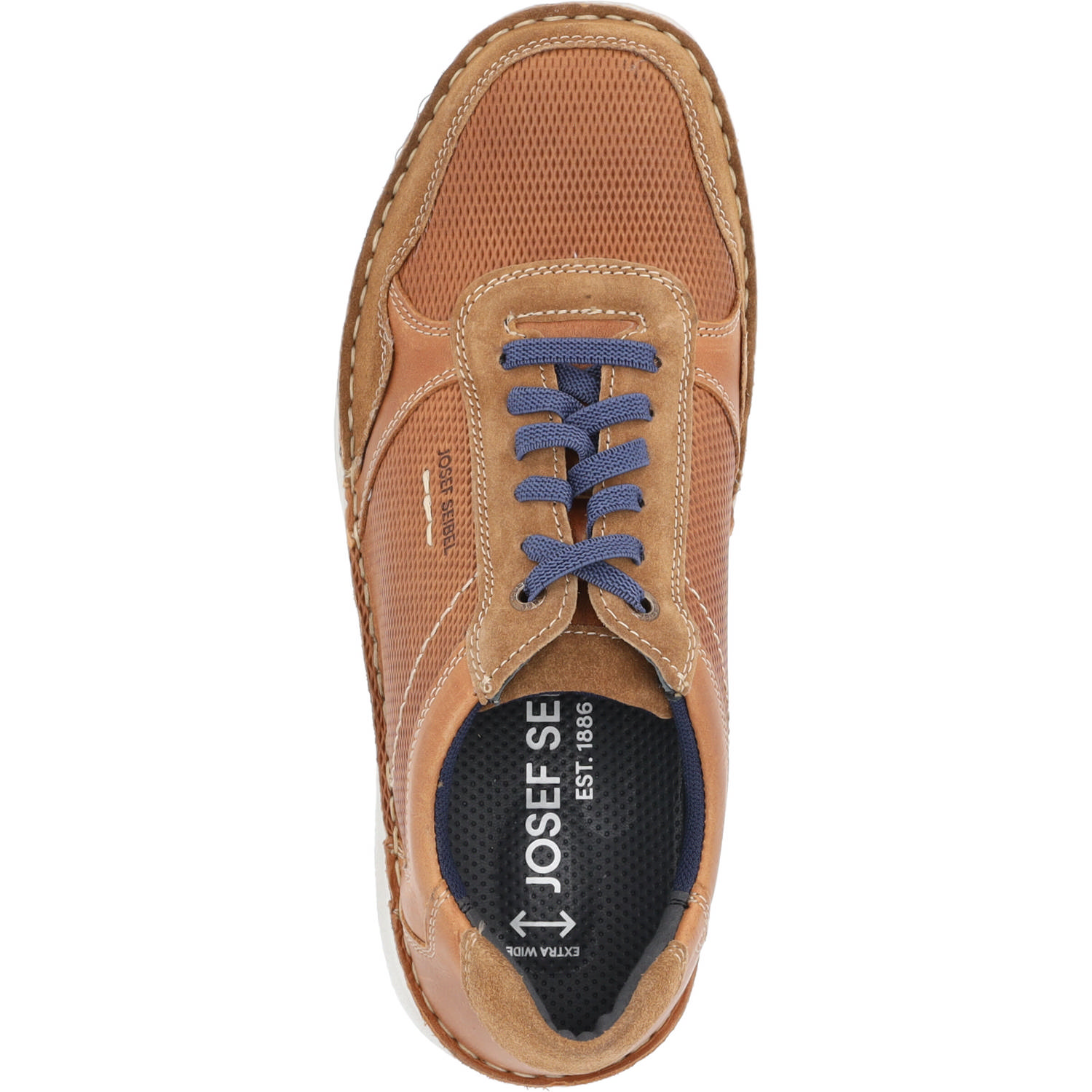 Josef Seibel Anvers 97 43697, Sportliche Halbschuhe, Herren, CASTAGNE