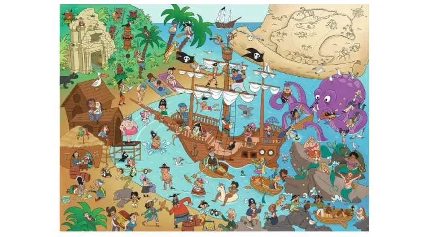 Ravensburger Puzzle - Die Piratenbucht - 150 Teile