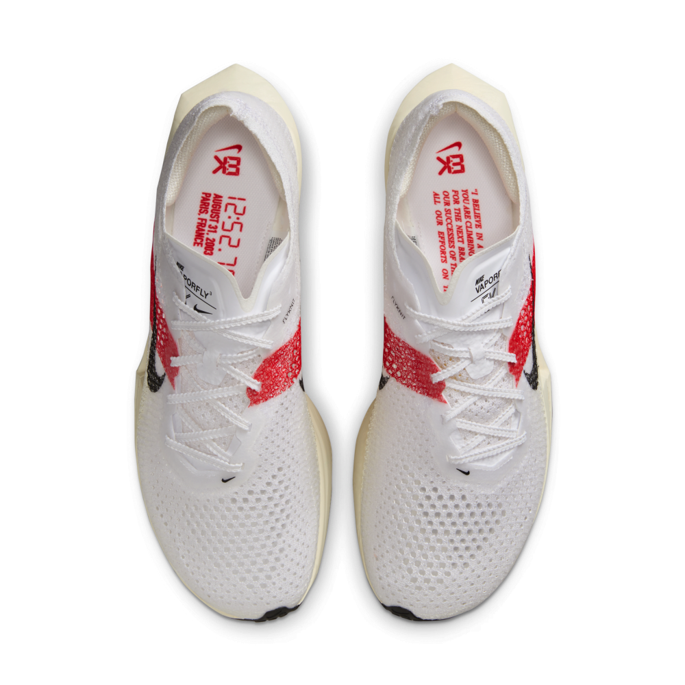 Nike ZoomX Vaporfly Next 3 EK Eliud Kipchoge FD6556-100 / weiss