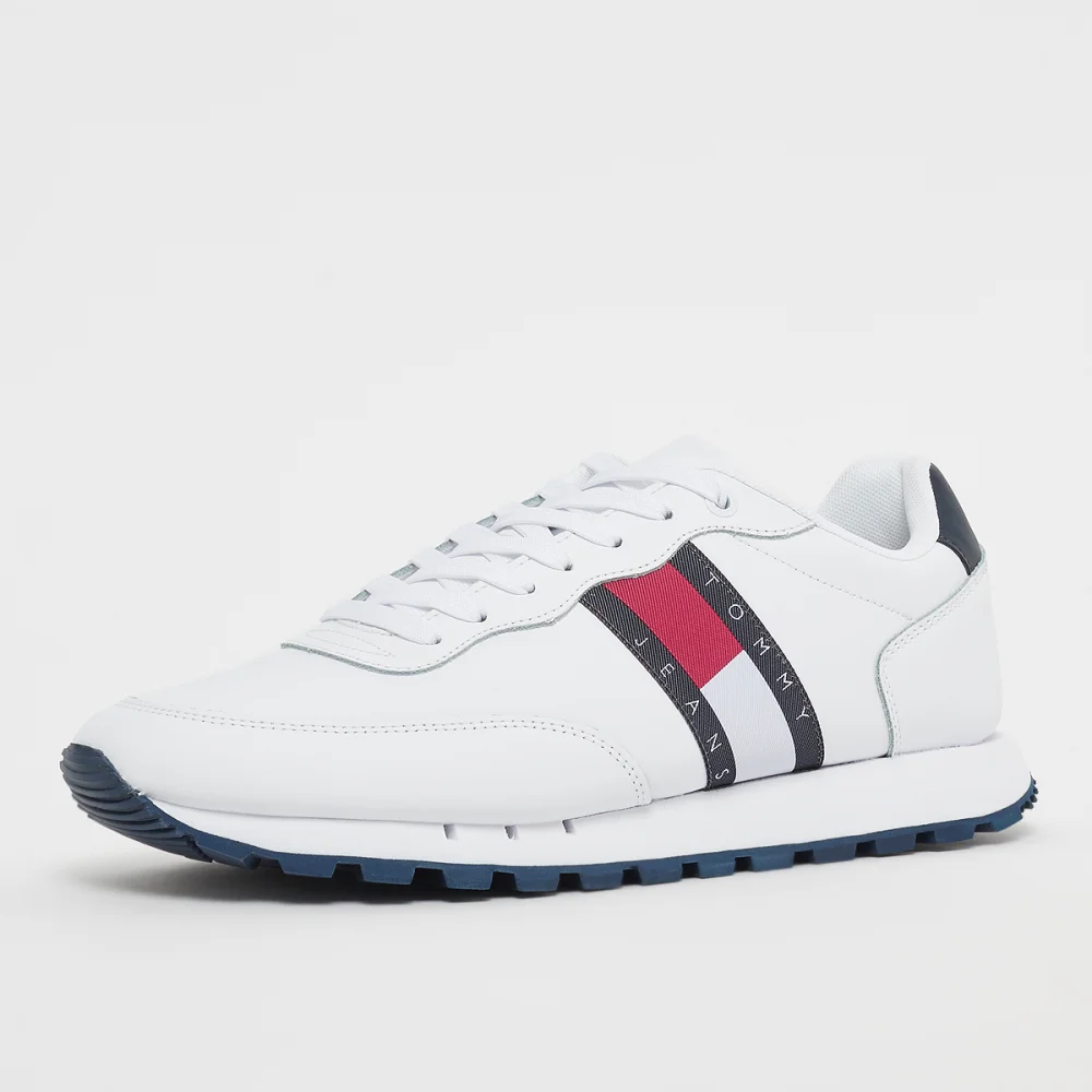 Tommy Hilfiger Leather Runner EM0EM00898YBR / weiss