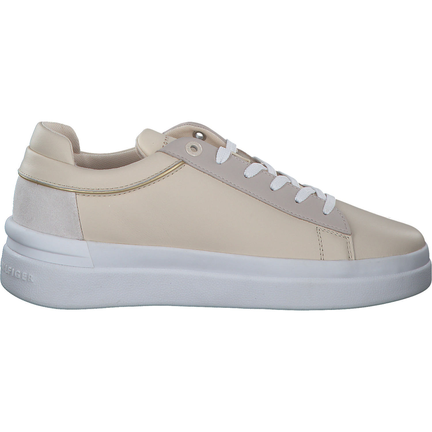 Tommy Hilfiger FW0FW07387, Schnürschuhe, Damen, Beige